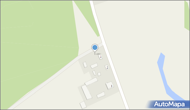 Przeradowo, Przeradowo, 1a, mapa Przeradowo
