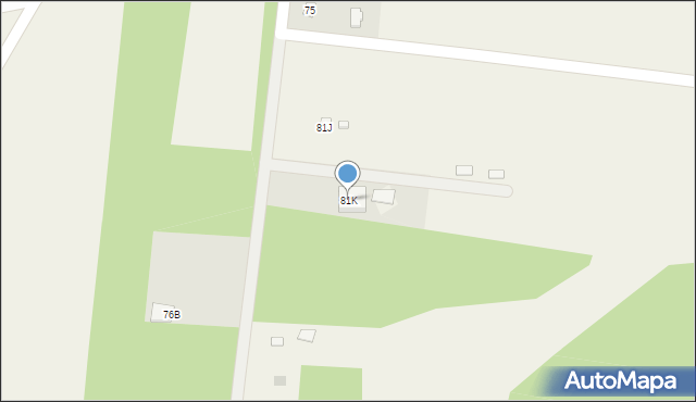 Przeradowo, Przeradowo, 81K, mapa Przeradowo