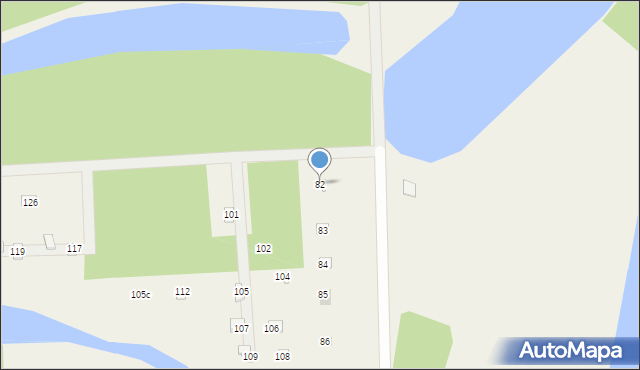 Przeradowo, Przeradowo, 82, mapa Przeradowo