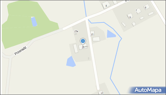 Przeradz, Przeradz, 15, mapa Przeradz