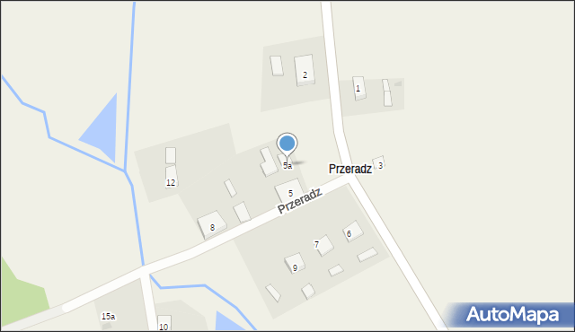 Przeradz, Przeradz, 5a, mapa Przeradz