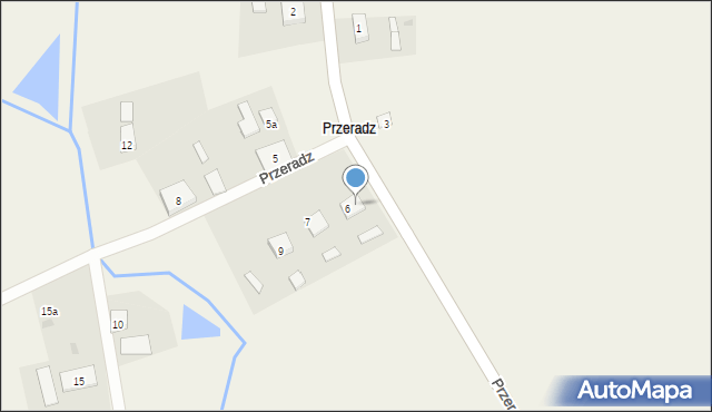 Przeradz, Przeradz, 6/1, mapa Przeradz