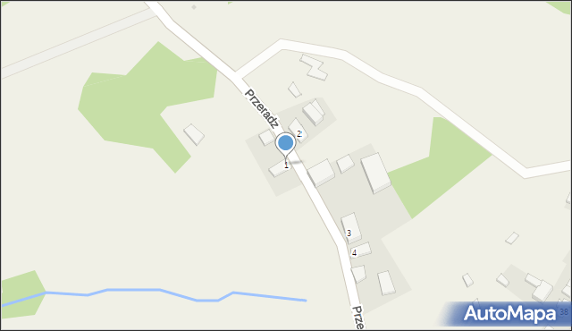 Przeradz, Przeradz, 1, mapa Przeradz