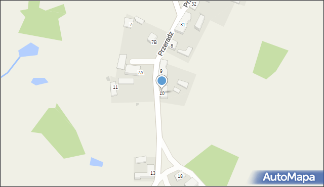 Przeradz, Przeradz, 10, mapa Przeradz