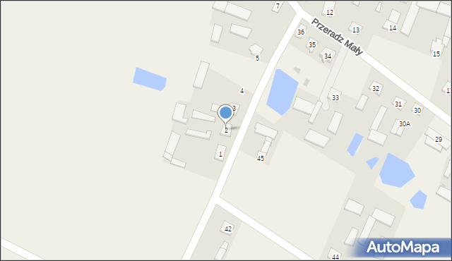 Przeradz Mały, Przeradz Mały, 2, mapa Przeradz Mały