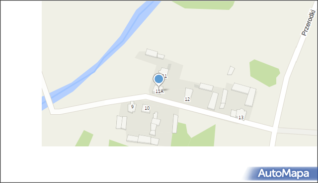 Przerodki, Przerodki, 11A, mapa Przerodki