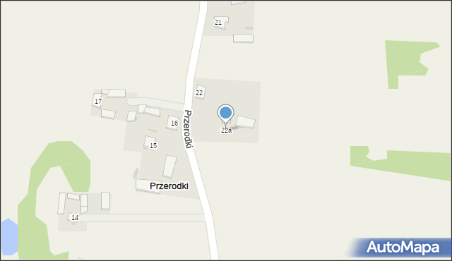 Przerodki, Przerodki, 22a, mapa Przerodki
