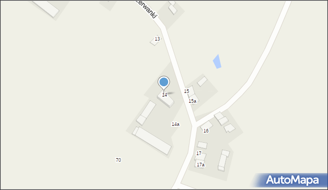Przerwanki, Przerwanki, 14, mapa Przerwanki