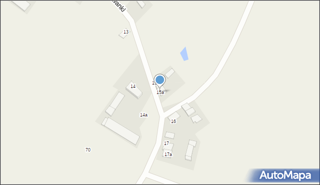 Przerwanki, Przerwanki, 15a, mapa Przerwanki