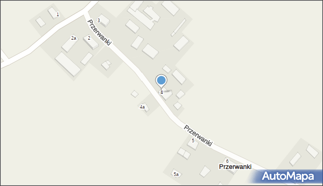 Przerwanki, Przerwanki, 4, mapa Przerwanki