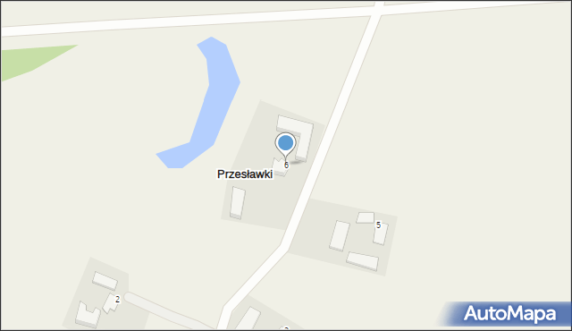 Przesławki, Przesławki, 6, mapa Przesławki