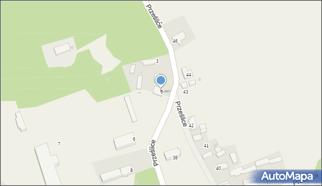 Prześlice, Prześlice, 5/2, mapa Prześlice
