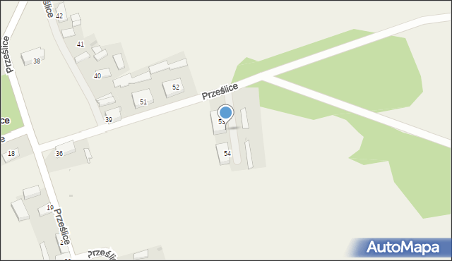Prześlice, Prześlice, 53/4, mapa Prześlice