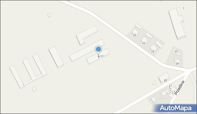 Prześlice, Prześlice, 9, mapa Prześlice