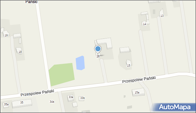 Przespolew Pański, Przespolew Pański, 16, mapa Przespolew Pański