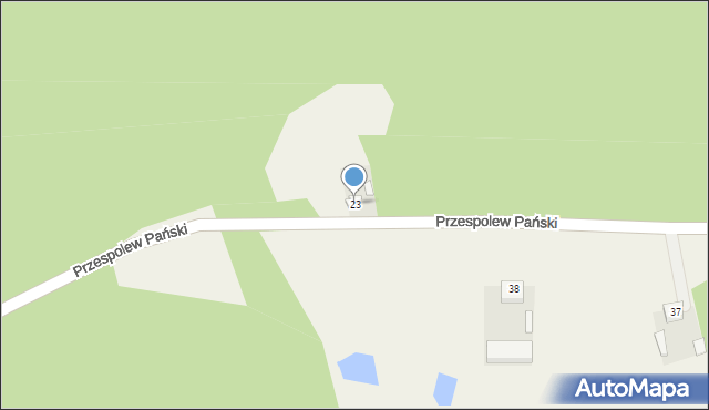 Przespolew Pański, Przespolew Pański, 23, mapa Przespolew Pański