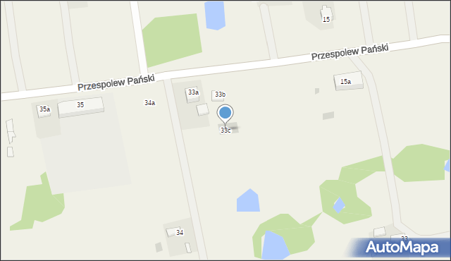 Przespolew Pański, Przespolew Pański, 33c, mapa Przespolew Pański