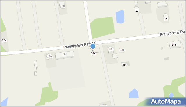 Przespolew Pański, Przespolew Pański, 34a, mapa Przespolew Pański
