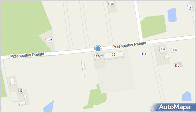 Przespolew Pański, Przespolew Pański, 35a, mapa Przespolew Pański