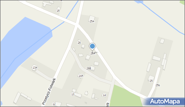 Przetycz-Folwark, Przetycz-Folwark, 26A, mapa Przetycz-Folwark