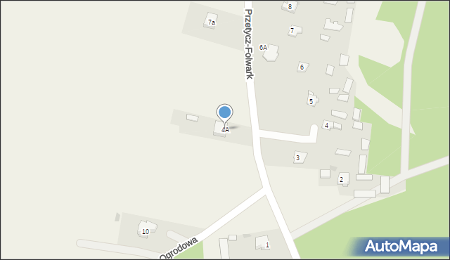 Przetycz Włościańska, Przetycz Włościańska, 4A, mapa Przetycz Włościańska