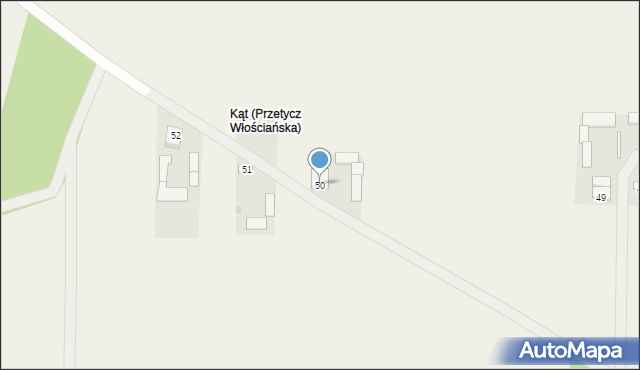 Przetycz Włościańska, Przetycz Włościańska, 50, mapa Przetycz Włościańska
