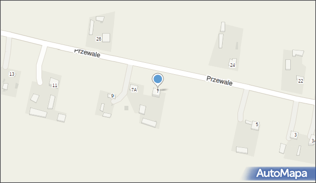 Przewale, Przewale, 7, mapa Przewale