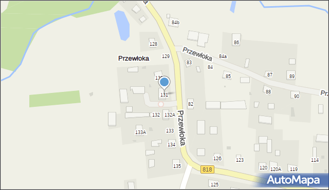 Przewłoka, Przewłoka, 131, mapa Przewłoka