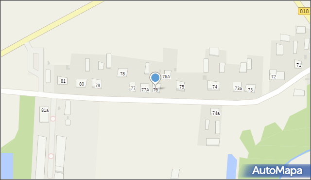 Przewłoka, Przewłoka, 76, mapa Przewłoka