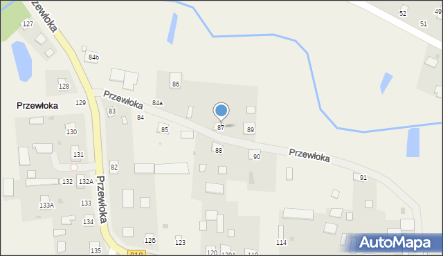 Przewłoka, Przewłoka, 87, mapa Przewłoka