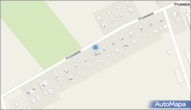 Przewłoki, Przewłoki, 13, mapa Przewłoki