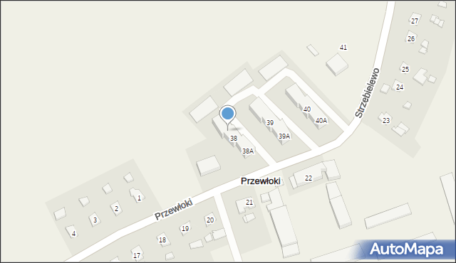 Przewłoki, Przewłoki, 38C, mapa Przewłoki