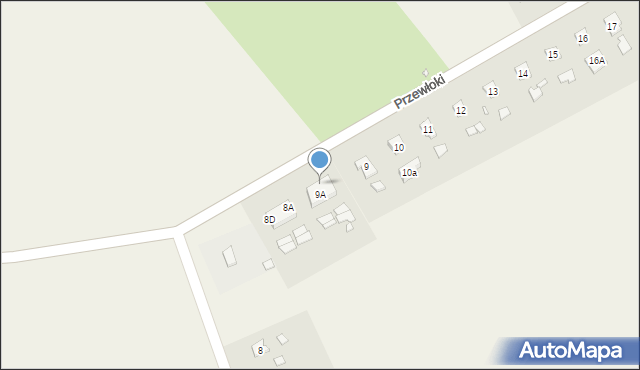 Przewłoki, Przewłoki, 9B, mapa Przewłoki