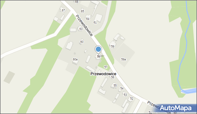 Przewodowice, Przewodowice, 58, mapa Przewodowice