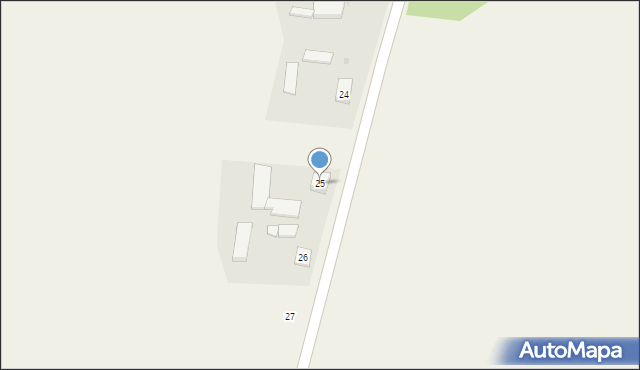 Przewodowo-Majorat, Przewodowo-Majorat, 25, mapa Przewodowo-Majorat