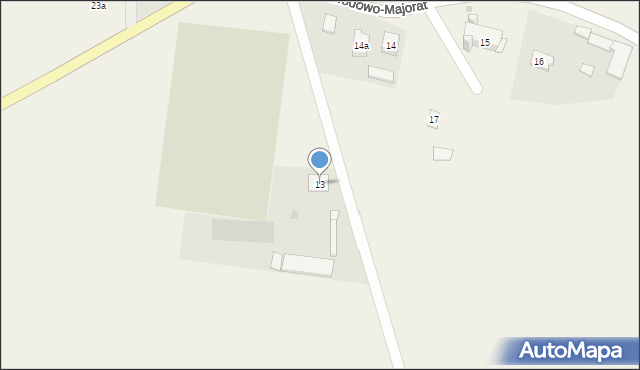 Przewodowo Poduchowne, Przewodowo Poduchowne, 13, mapa Przewodowo Poduchowne
