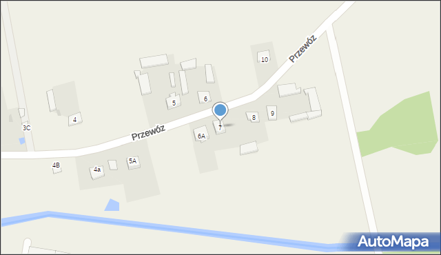Przewóz, Przewóz, 7, mapa Przewóz