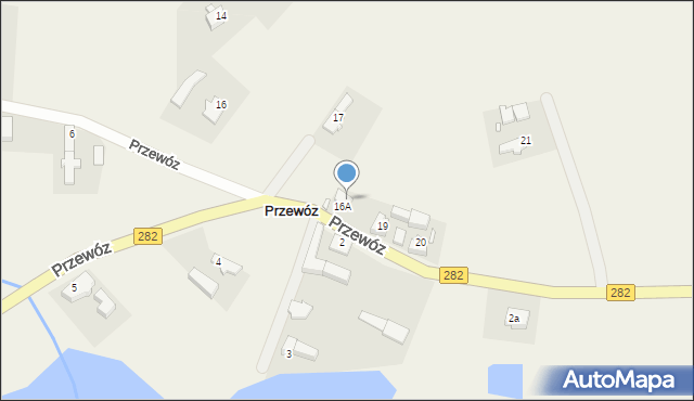 Przewóz, Przewóz, 18, mapa Przewóz