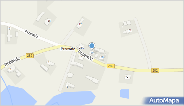 Przewóz, Przewóz, 19, mapa Przewóz