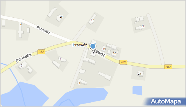Przewóz, Przewóz, 2, mapa Przewóz