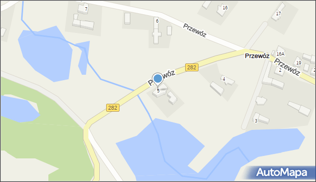 Przewóz, Przewóz, 5, mapa Przewóz