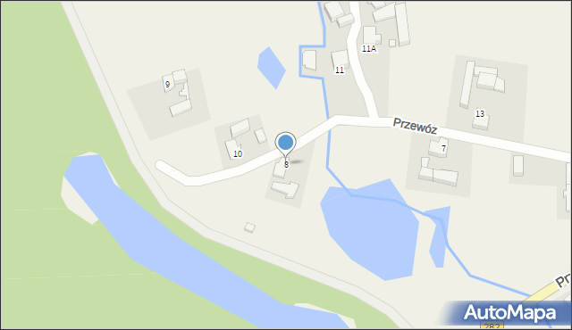 Przewóz, Przewóz, 8, mapa Przewóz