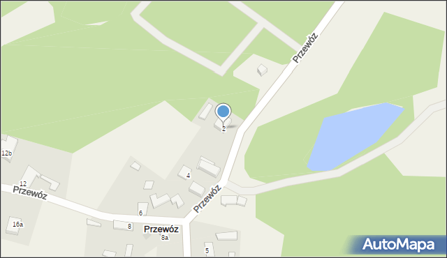 Przewóz, Przewóz, 2, mapa Przewóz