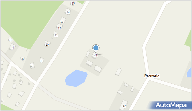 Przewóz, Przewóz, 41, mapa Przewóz