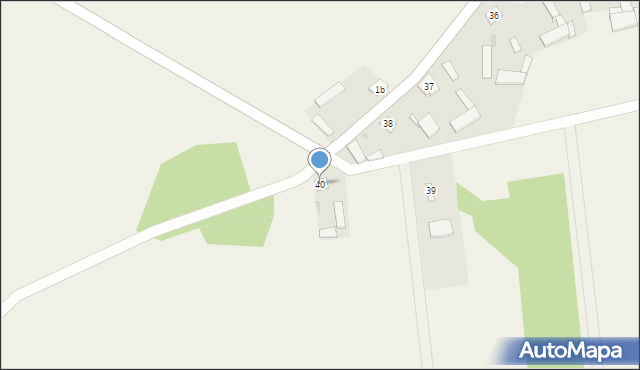 Przewóz Nurski, Przewóz Nurski, 40, mapa Przewóz Nurski