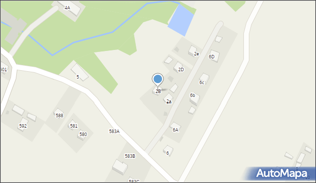 Przewrotne, Przewrotne, 2B, mapa Przewrotne