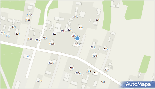 Przewrotne, Przewrotne, 517a, mapa Przewrotne