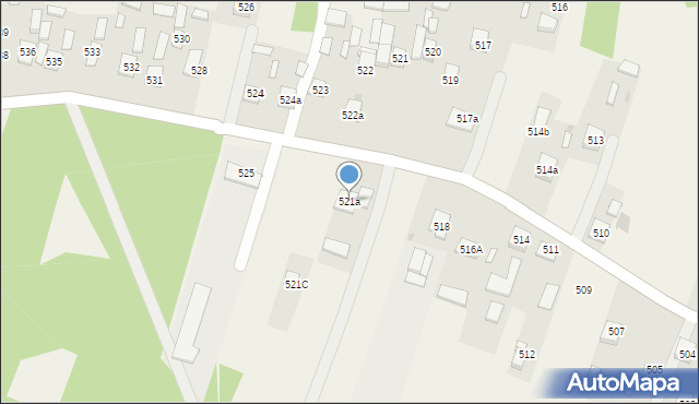 Przewrotne, Przewrotne, 521a, mapa Przewrotne
