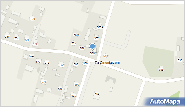 Przewrotne, Przewrotne, 556, mapa Przewrotne