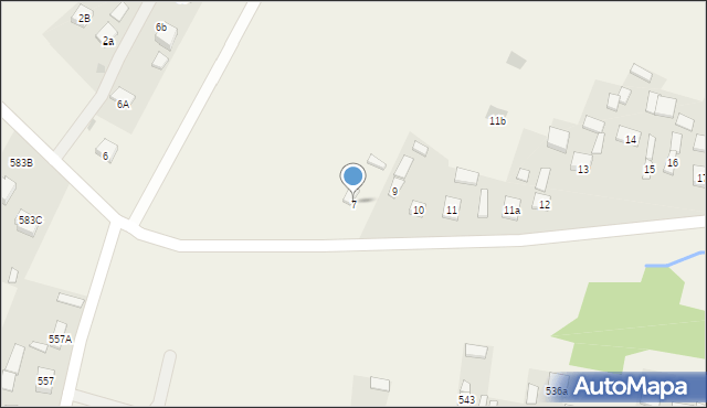 Przewrotne, Przewrotne, 7, mapa Przewrotne